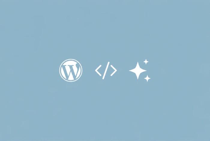 Úvodní dlaždice článku - kdy použít wordpress a kdy vibecoding