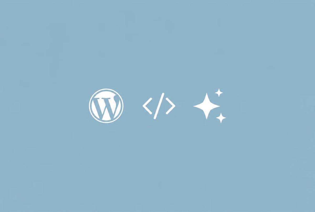 Úvodní dlaždice článku - kdy použít wordpress a kdy vibecoding