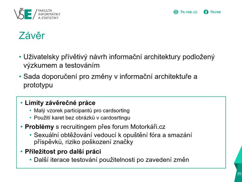 Informační architektura pro e-shop Motocentrum HK – ukázka 8